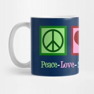 Peace Love Special Education Teacher Mug